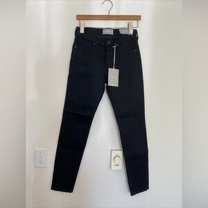 Everlane Mid Rise Skinny Size 25 Regular Black